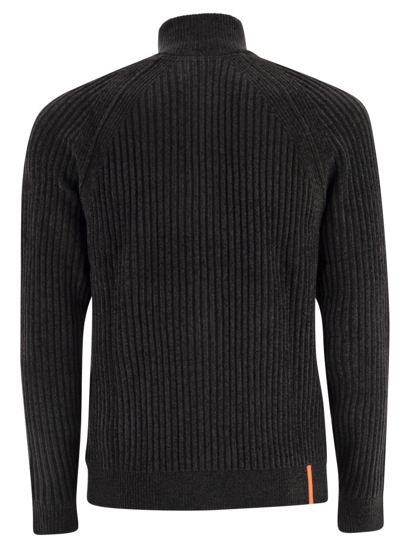 Rrd Velvet Rave Full Zip Knit - Zip-Up Cardigan