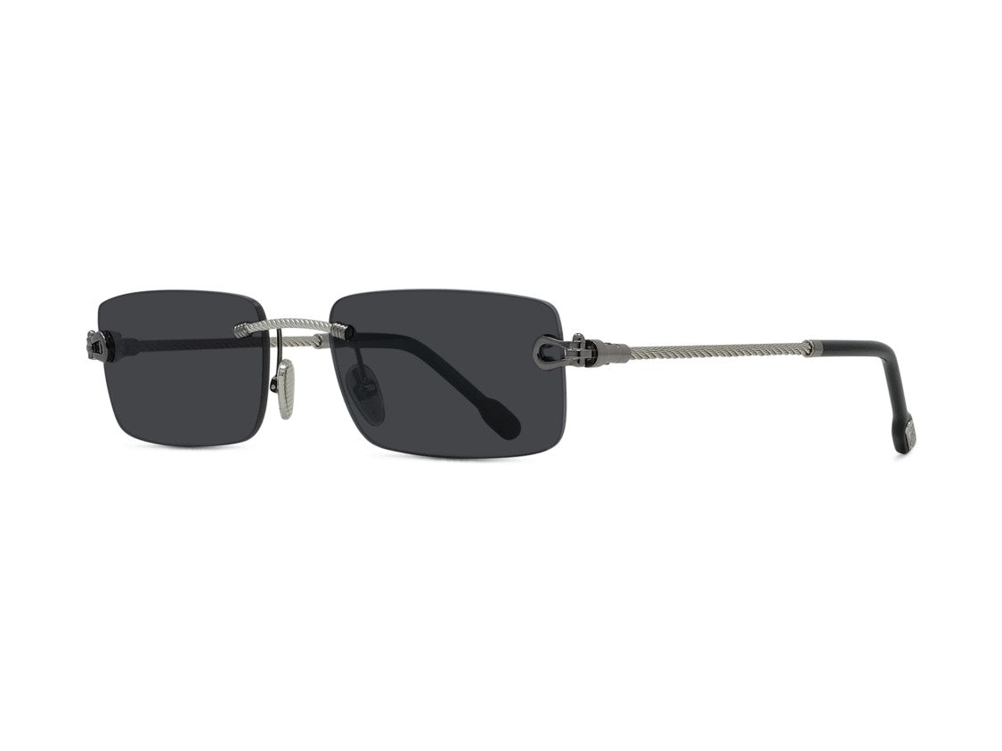 Fred Fg40092u Rimless Square Metal Sunglasses