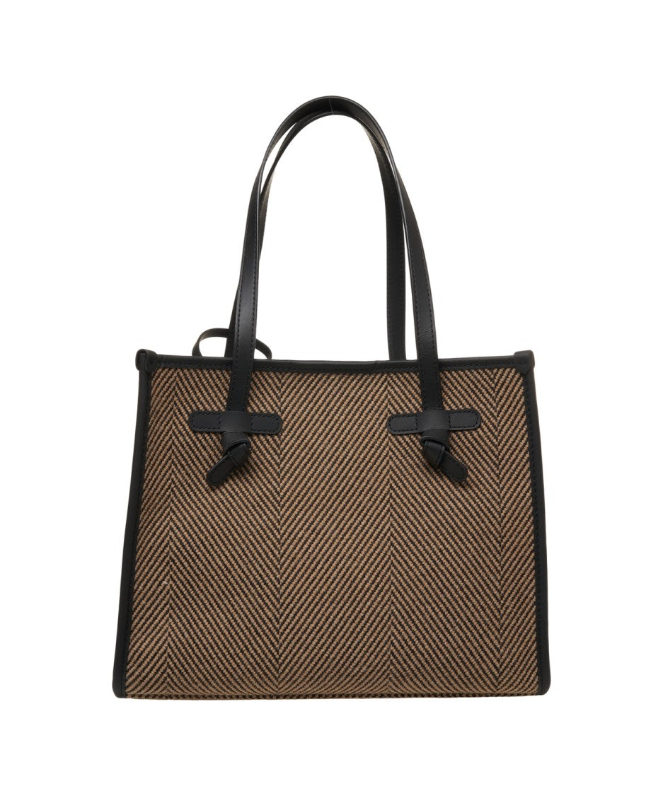 Gianni Chiarini Shopper With Leather Details