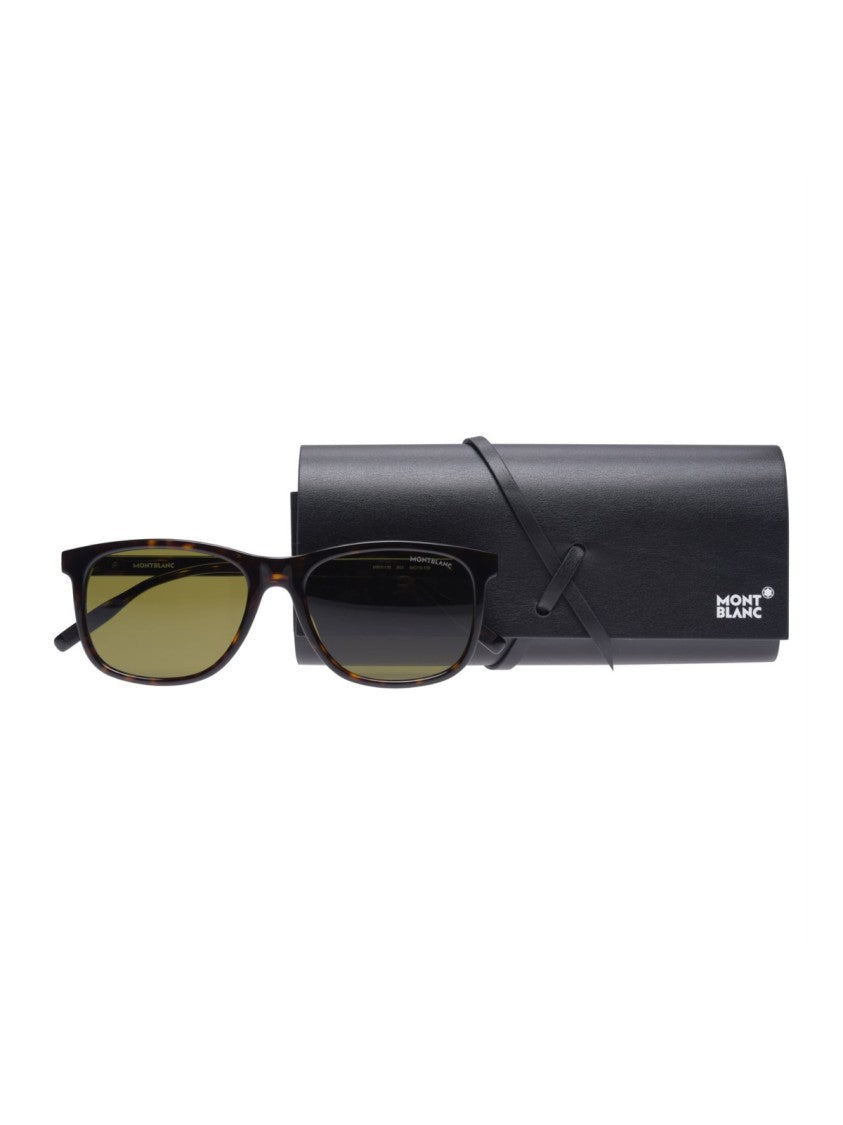 Montblanc Mb0013s Tortoise Classic Sunglasses