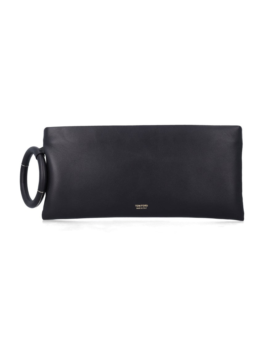 Tom Ford Nappa Leather Aura Clutch