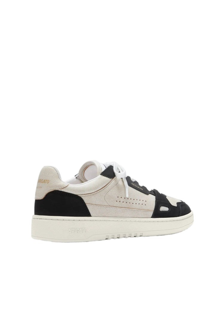 Axel Arigato Beige Black Leather Rubber Sole Sneakers