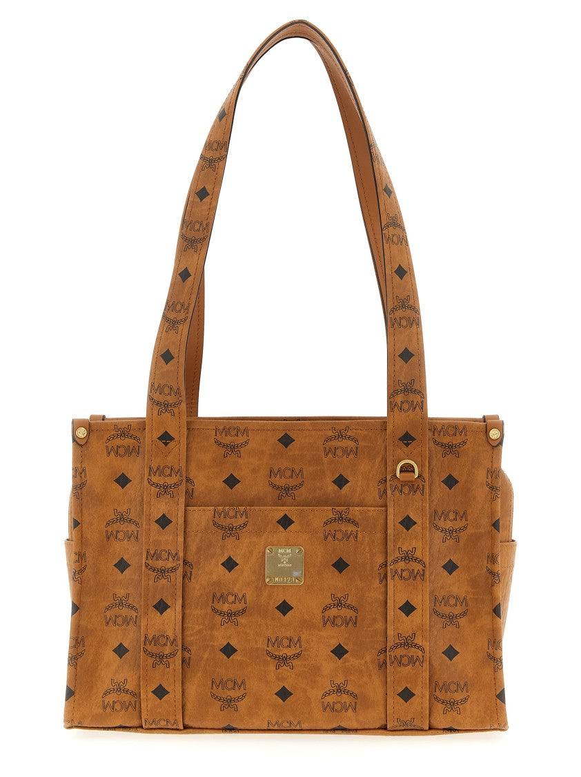 Mcm 'Aren School Tote' Shoulder Bag