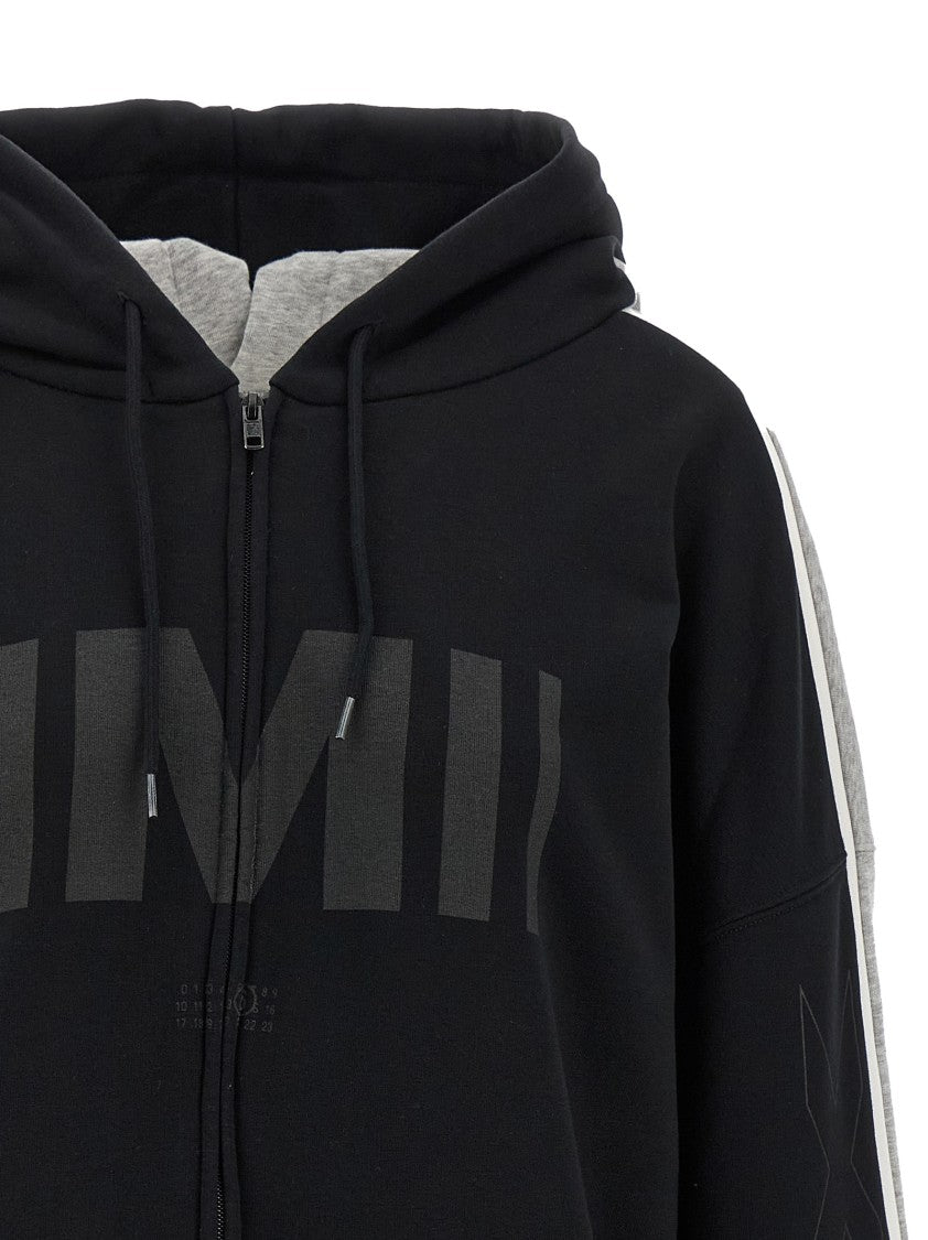 Mm6 By Maison Margiela Double Front' Hoodie