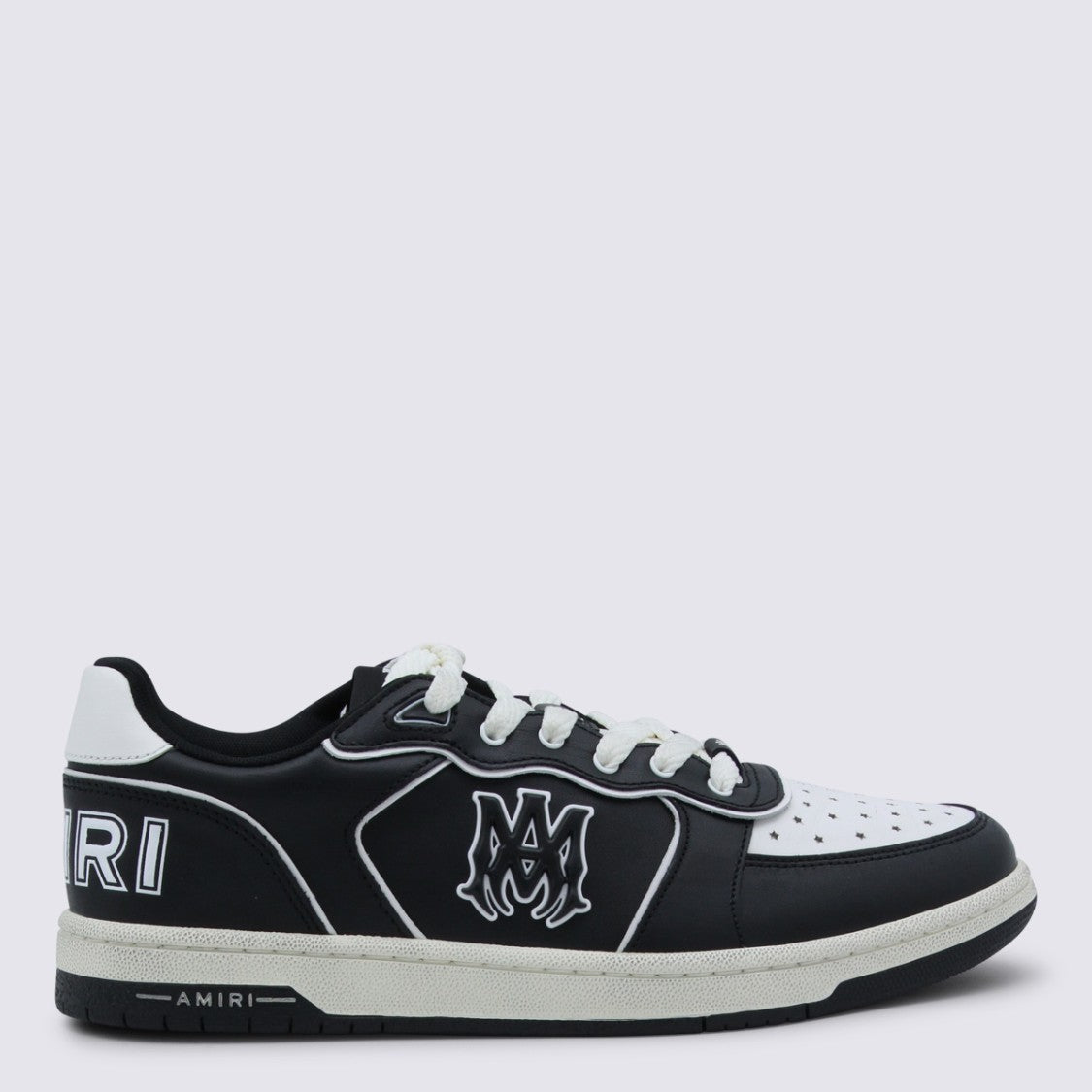 Amiri Black Leather Newport Sneakers