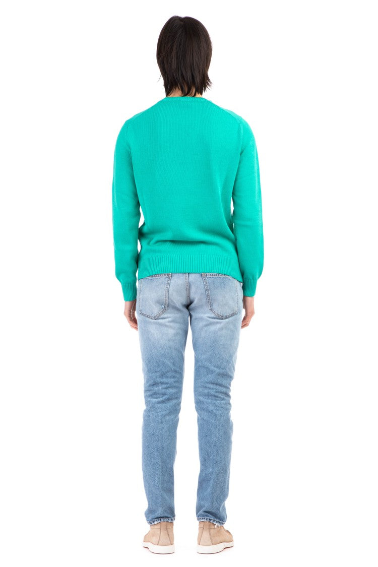 Drumohr Cotton Fine 5 Crewneck Sweater