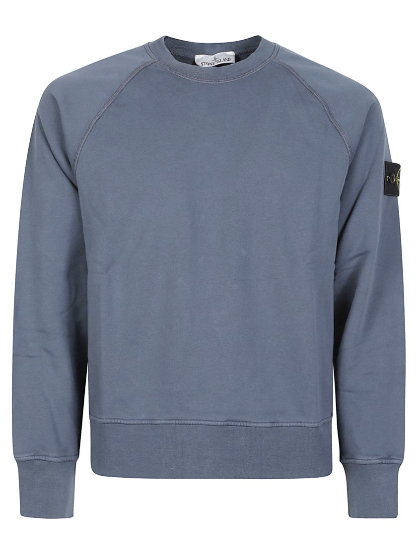 Stone Island Classic Cotton Crewneck Sweatshirt