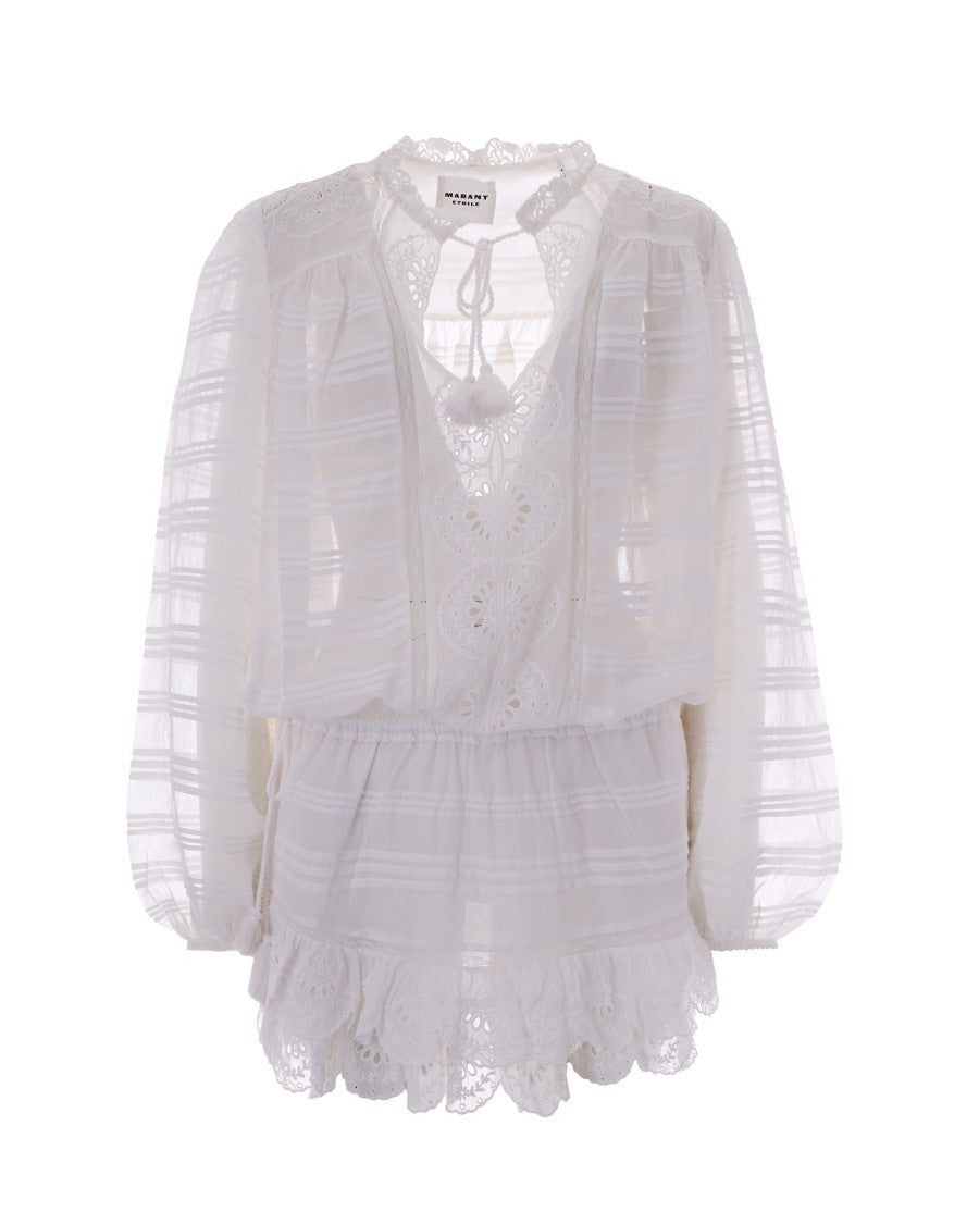 Isabel Marant Étoile Preya White Dress