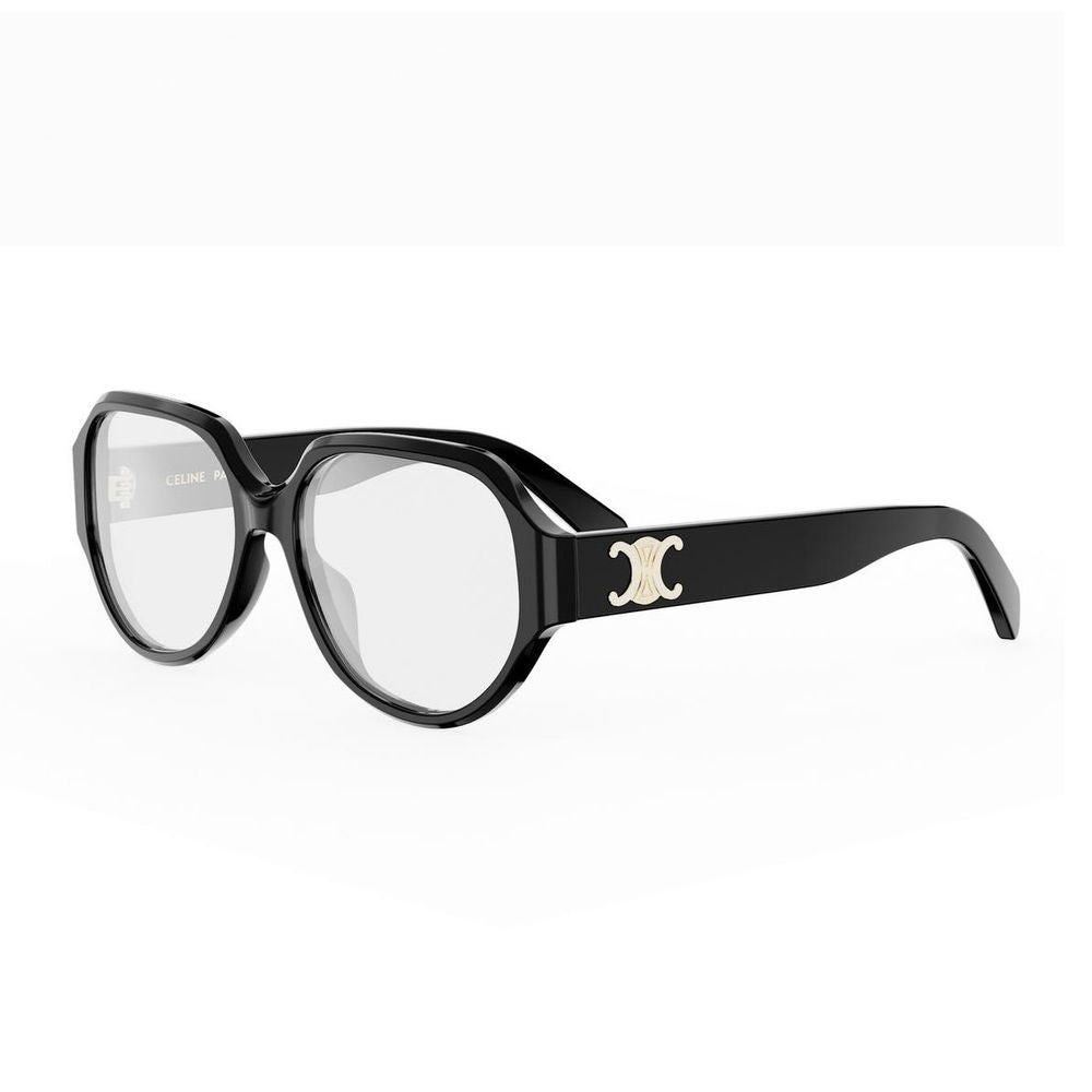 Celine Triomphe Round Frame Acetate Sunglasses