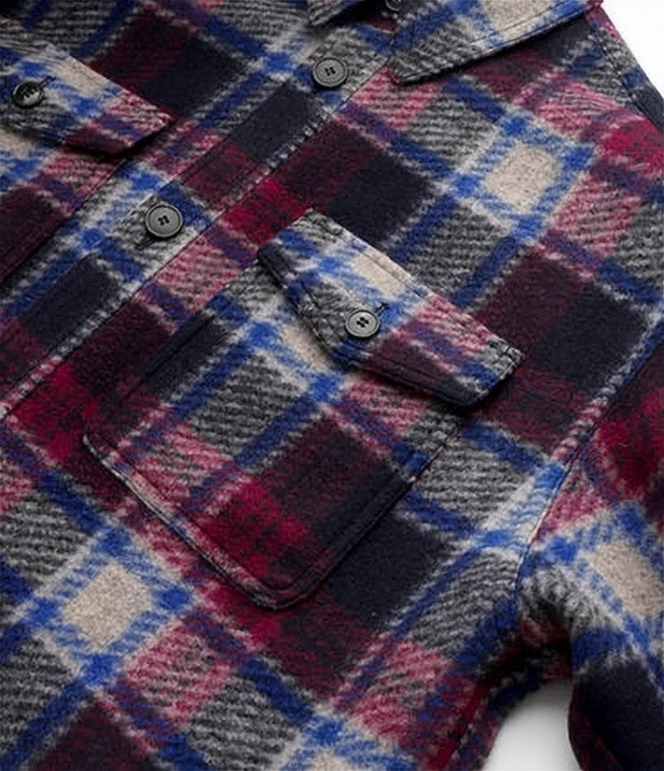 Isabel Marant Plaid Casual Jacket With Button-Up Front