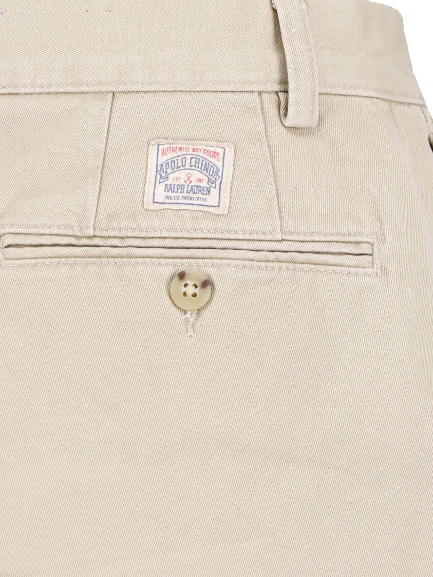 Polo Ralph Lauren Beige Whitman Straight-Leg Chino Trousers