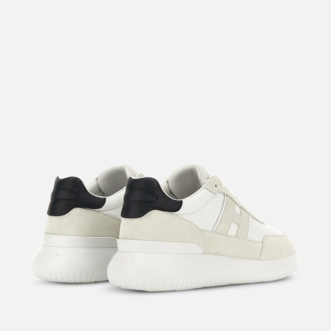 Hogan H709 Allacciato H Banda Sneakers In White