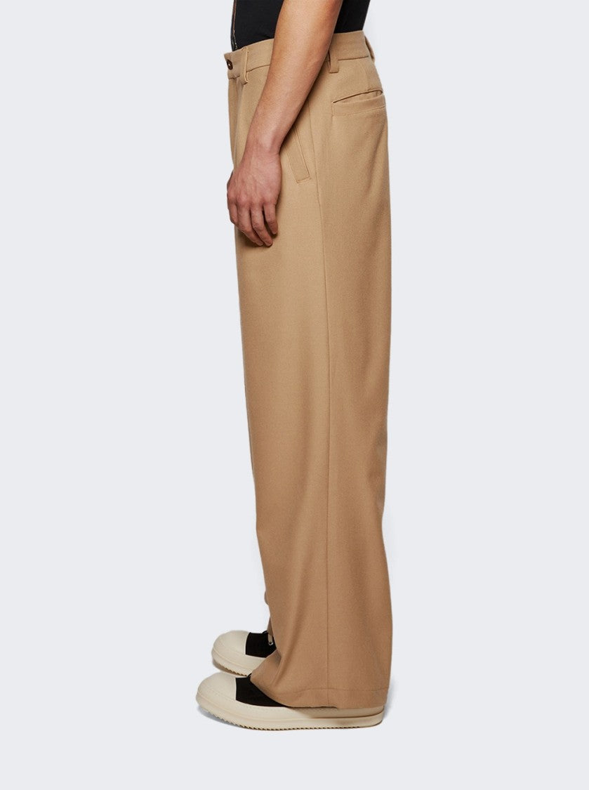 Nahmias Pleated Trousers Sand Tropical