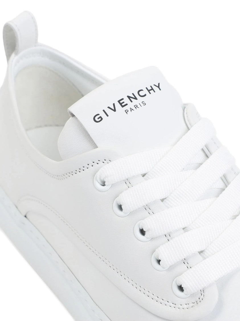 Givenchy New City Low White Calf Leather Sneakers