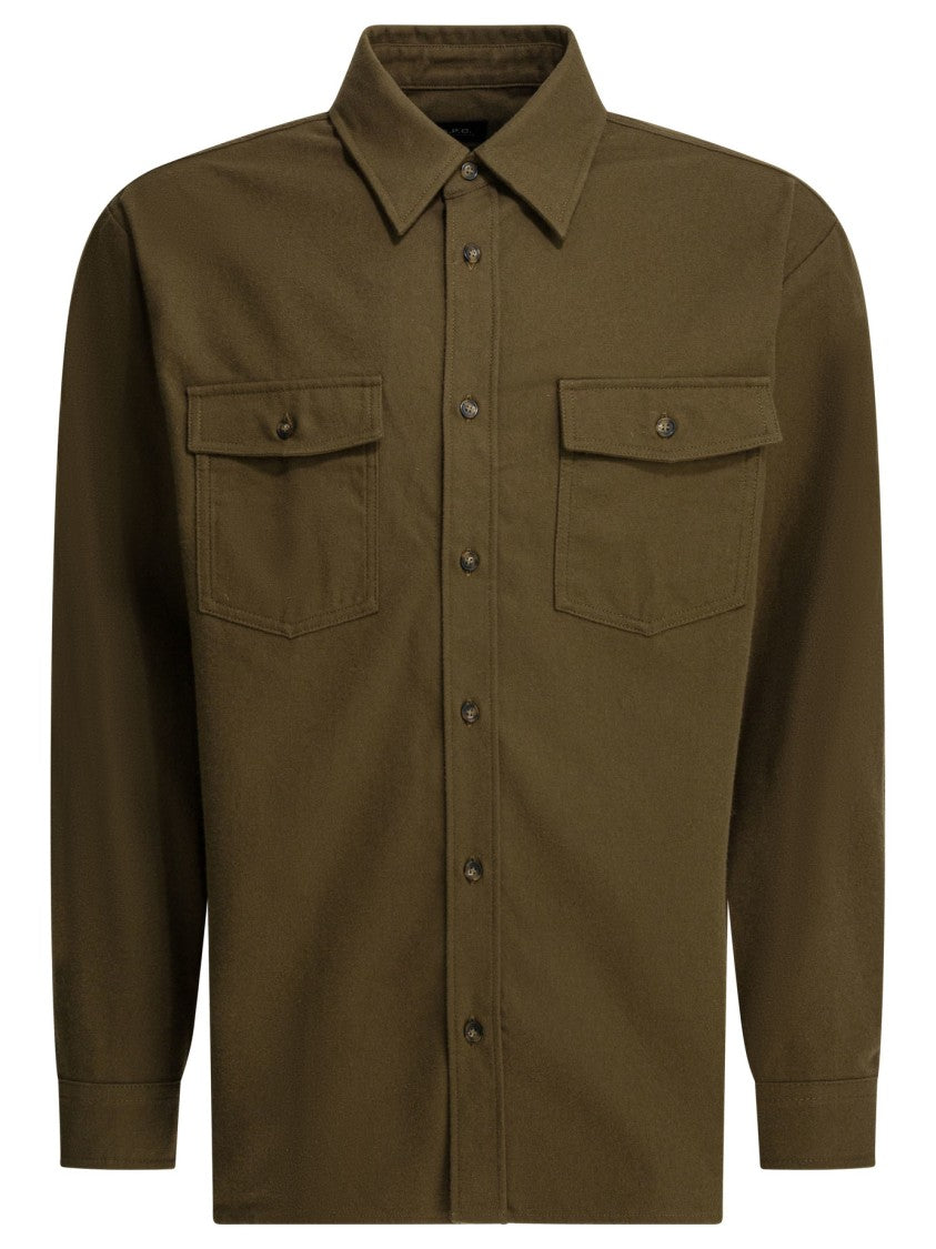 A.P.C. Cotton Overshirt Jacket
