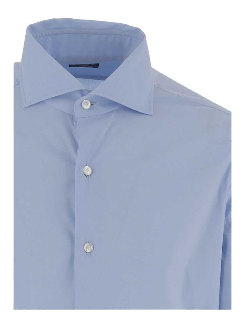Finamore Stretch Cotton Blend Shirt