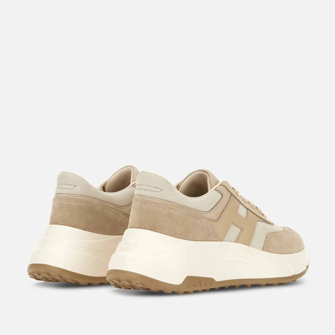 Hogan Classic Lace-Up Sneakers With Sole