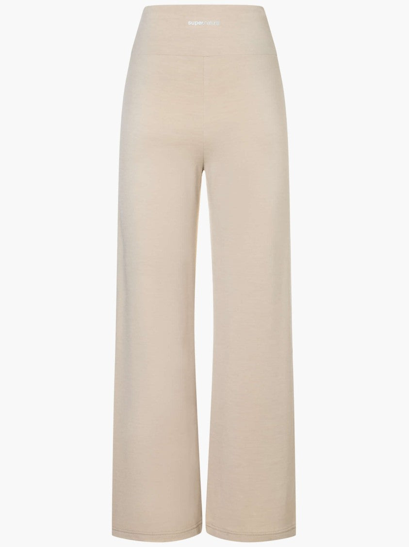 Super.Natural High-Rise Wide-Leg Cropped Pants