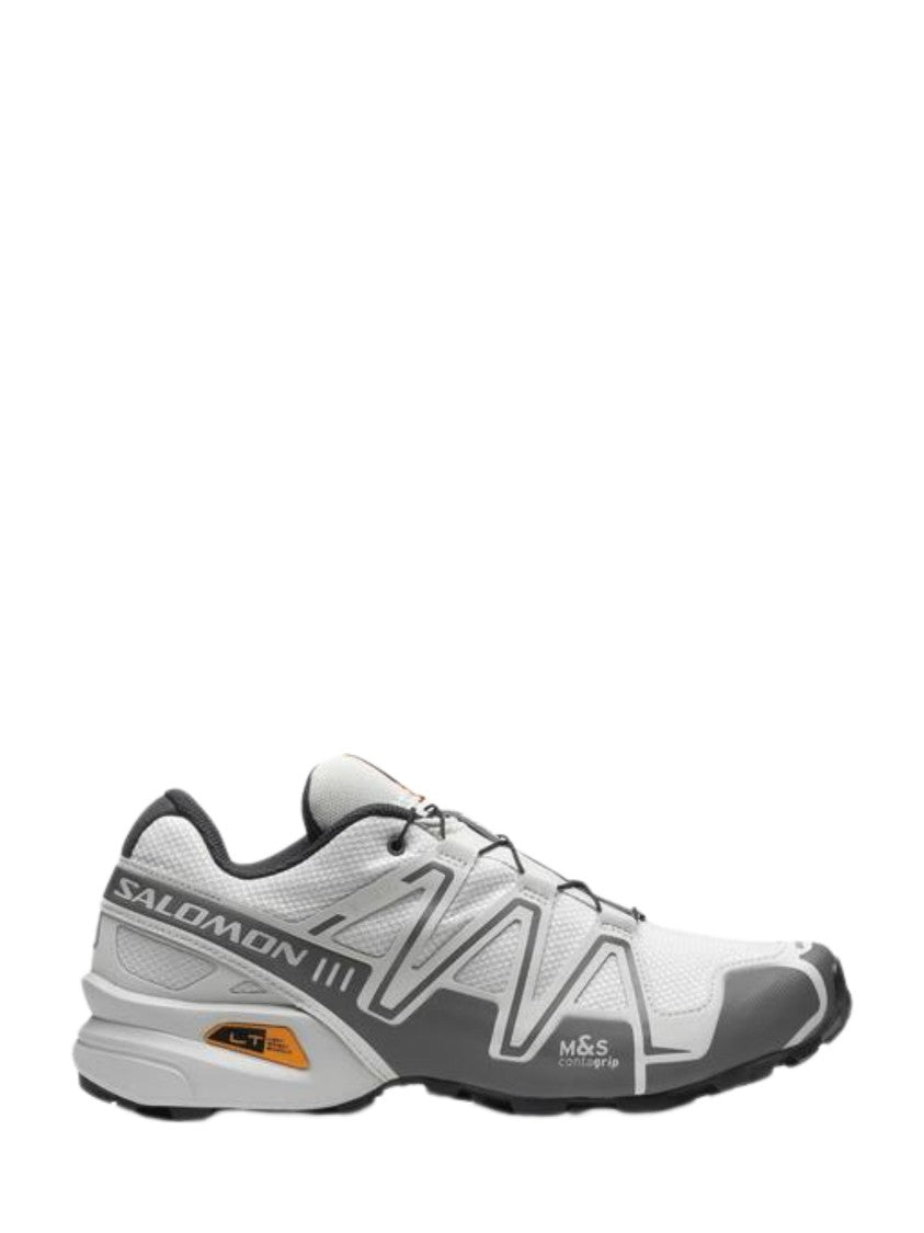 Salomon Light Grey Speed Cross 3 Sneakers