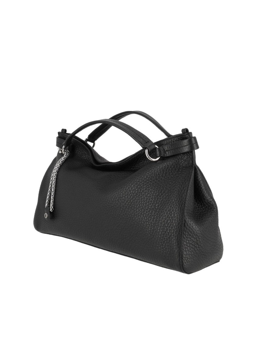 Claudio Orciani Virgo M Soft Textured Calf Leather Shoulder Bag