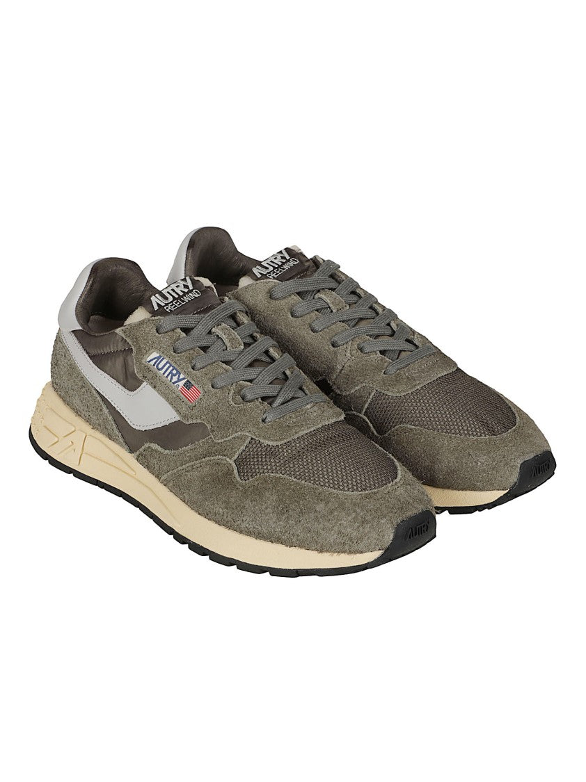 Autry Low-Top Sneakers With Suede And Nylon Panels