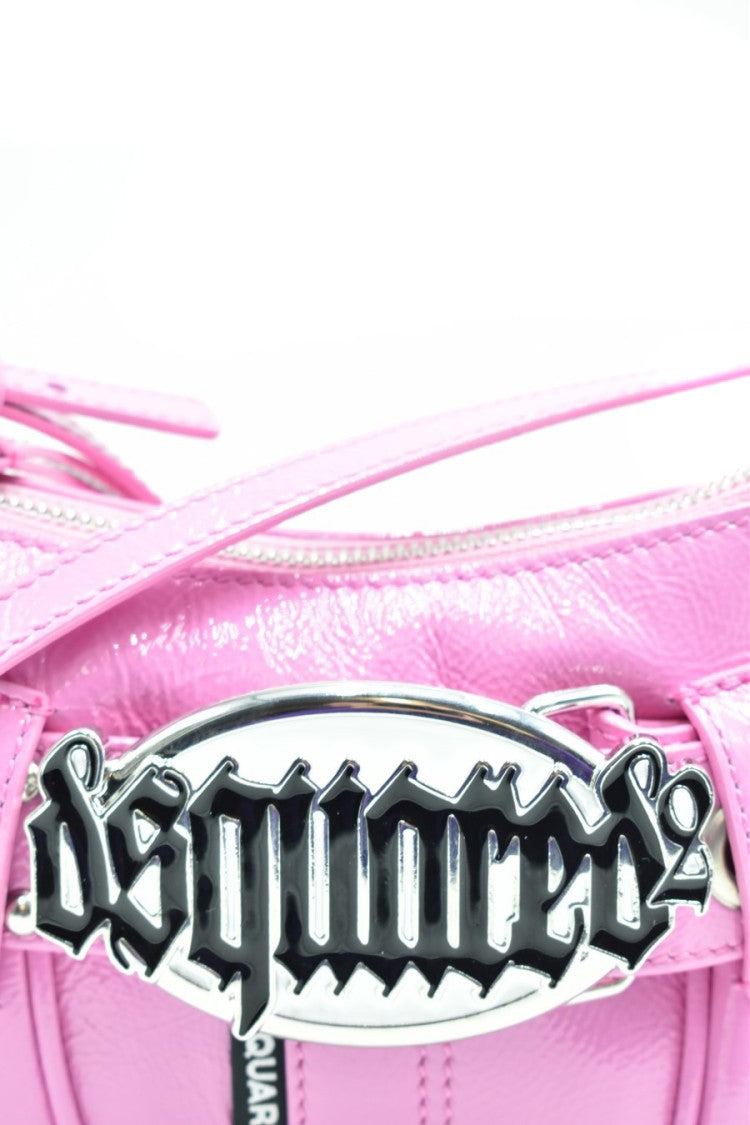 Dsquared2 Pink Leather Clutch