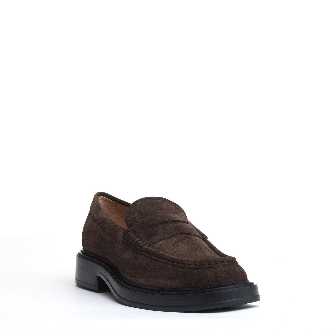 Tod's Bottom Moccasin Brown Suede