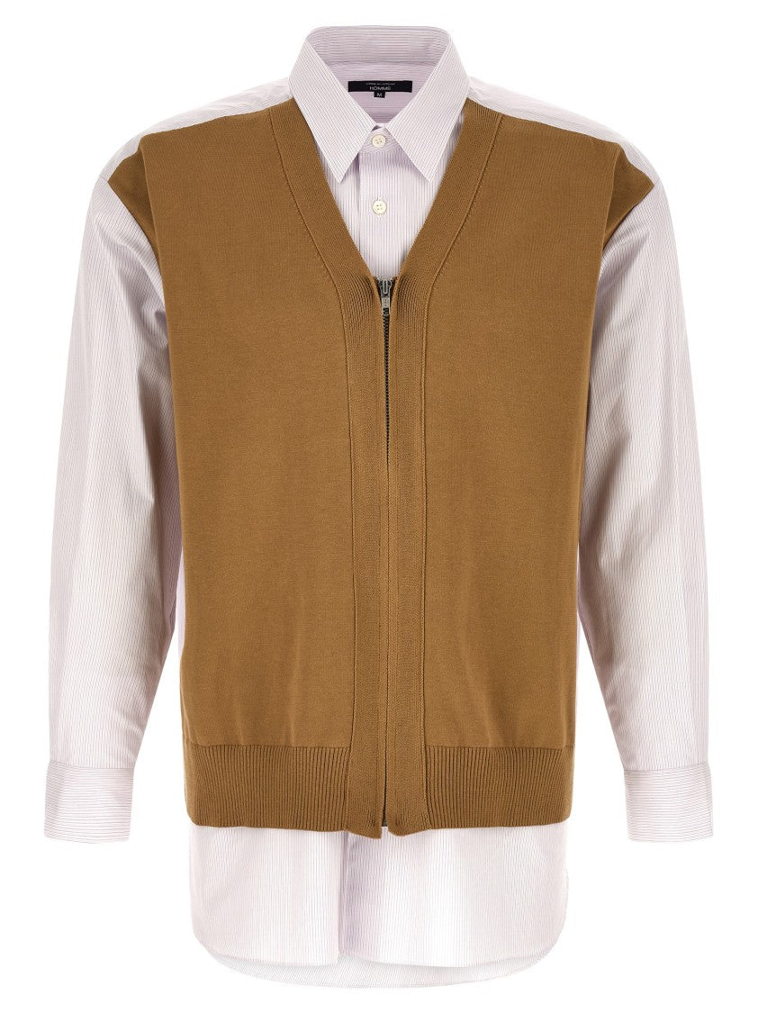Comme Des Garçons Cardigan Insert Shirt