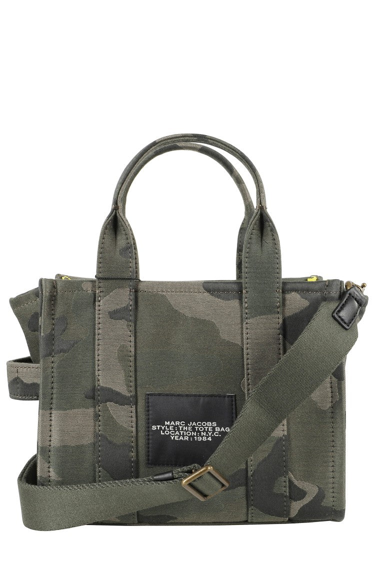 Marc Jacobs Camouflage Jacquard Fabric Tote Bag