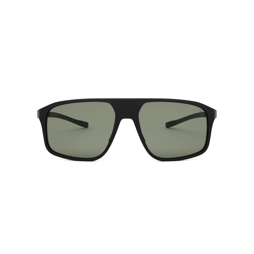 Tag Heuer Th40022u Rectangular Matte Black Sunglasses