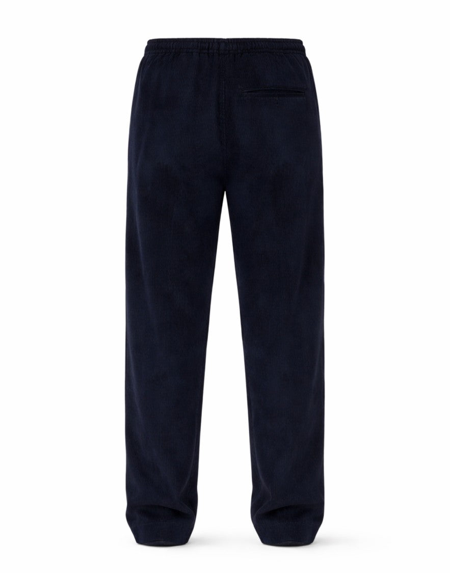 Costumein Blue Elastic Waistband Cotton Pants