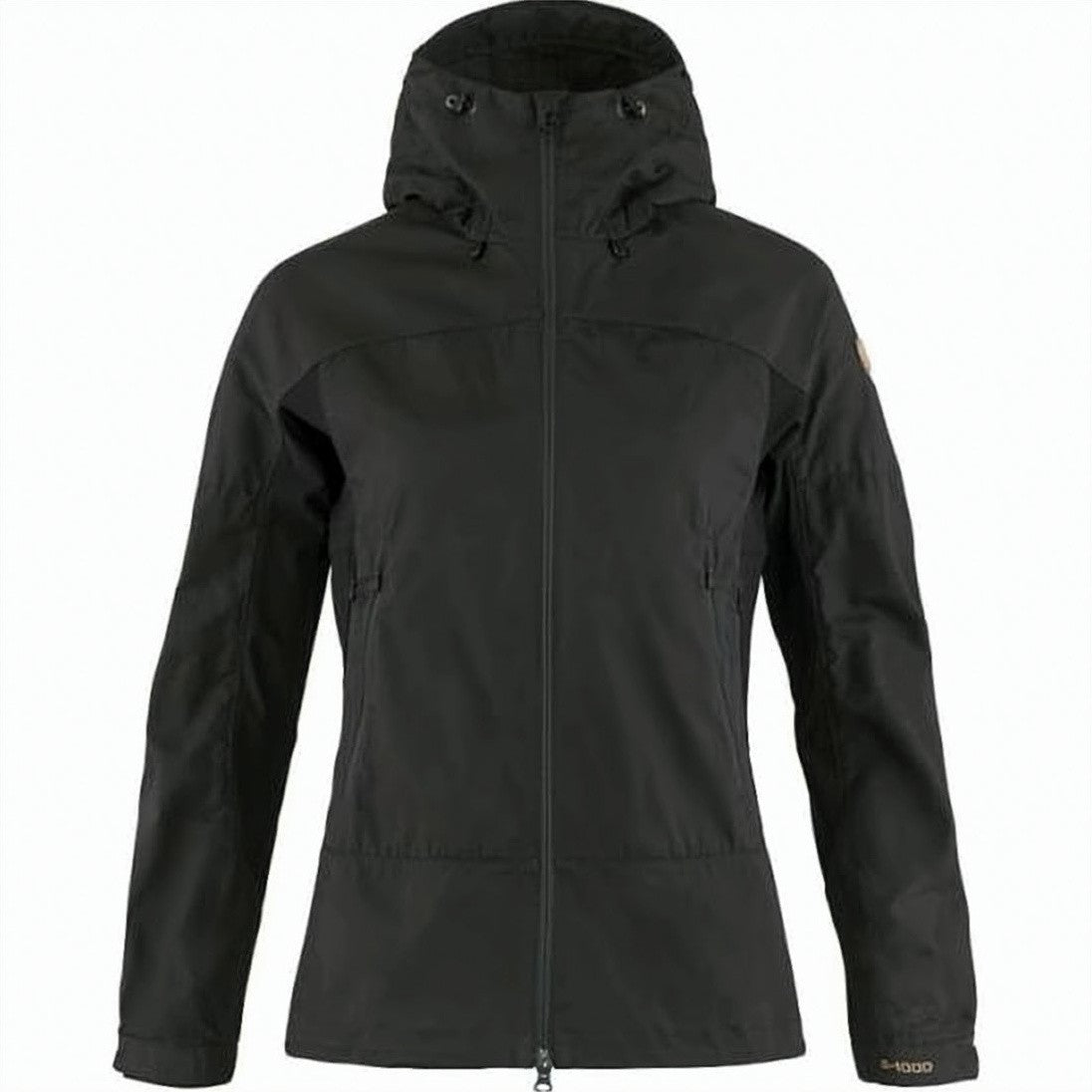 Fjallraven Kanken Tailored Black Jacket With Adjustable Hood