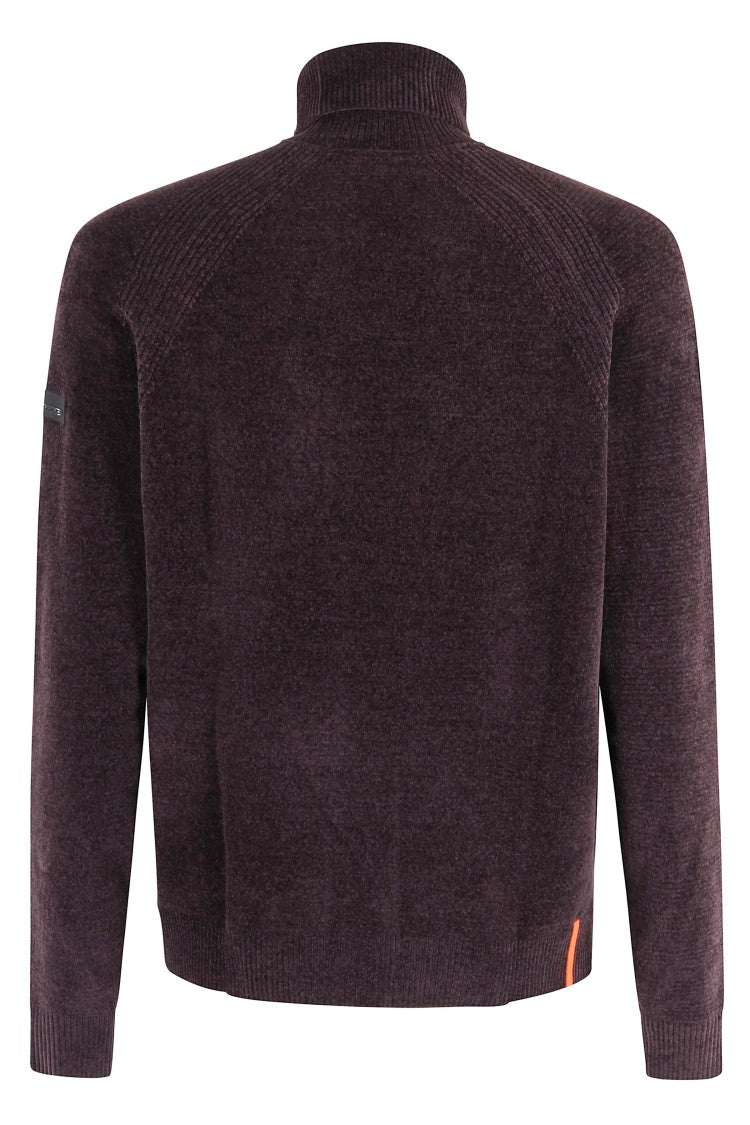 Rrd Velvet Turtleneck Knit Sweater