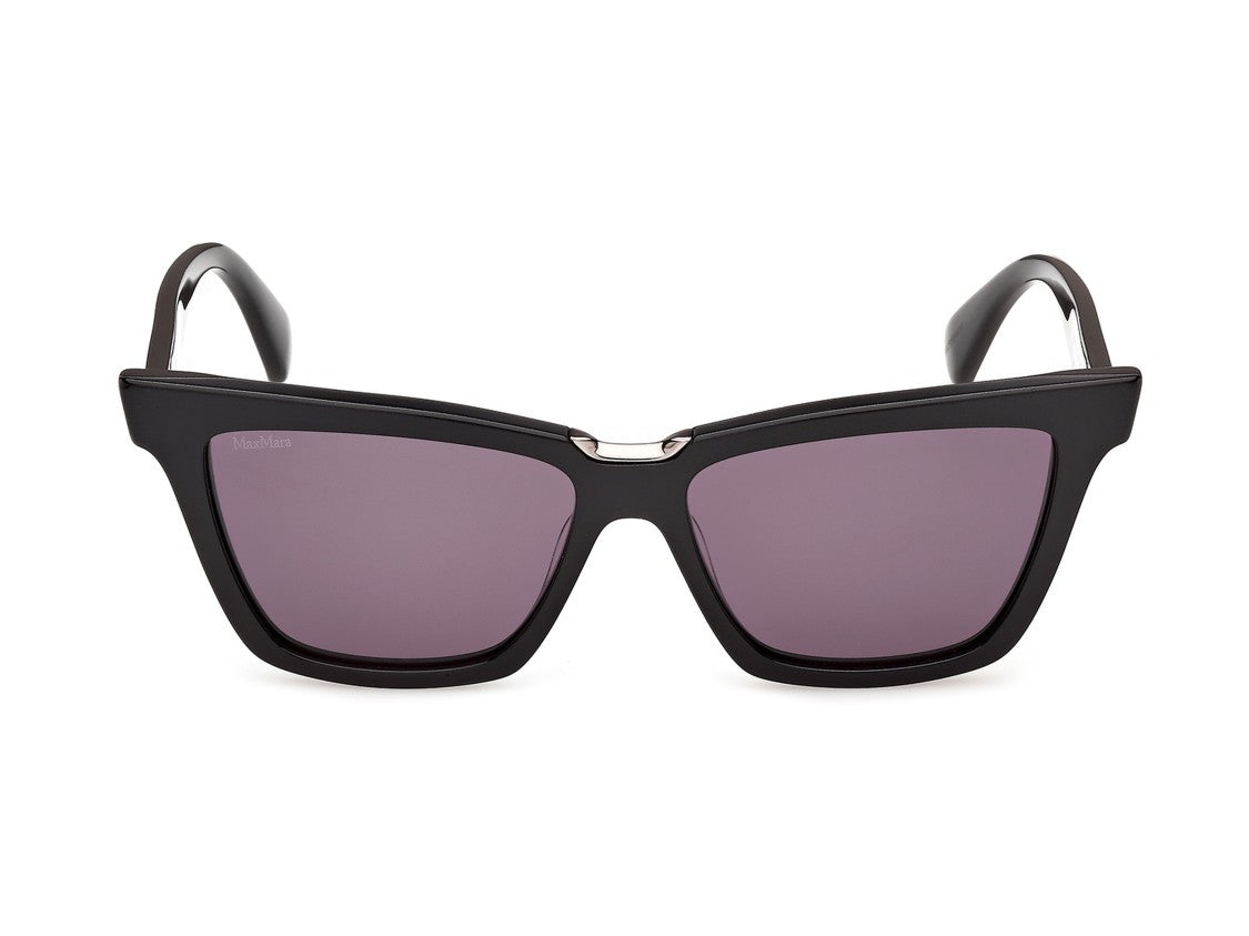 Max Mara Mm0212 Glossy Finish Oversized Square Sunglasses