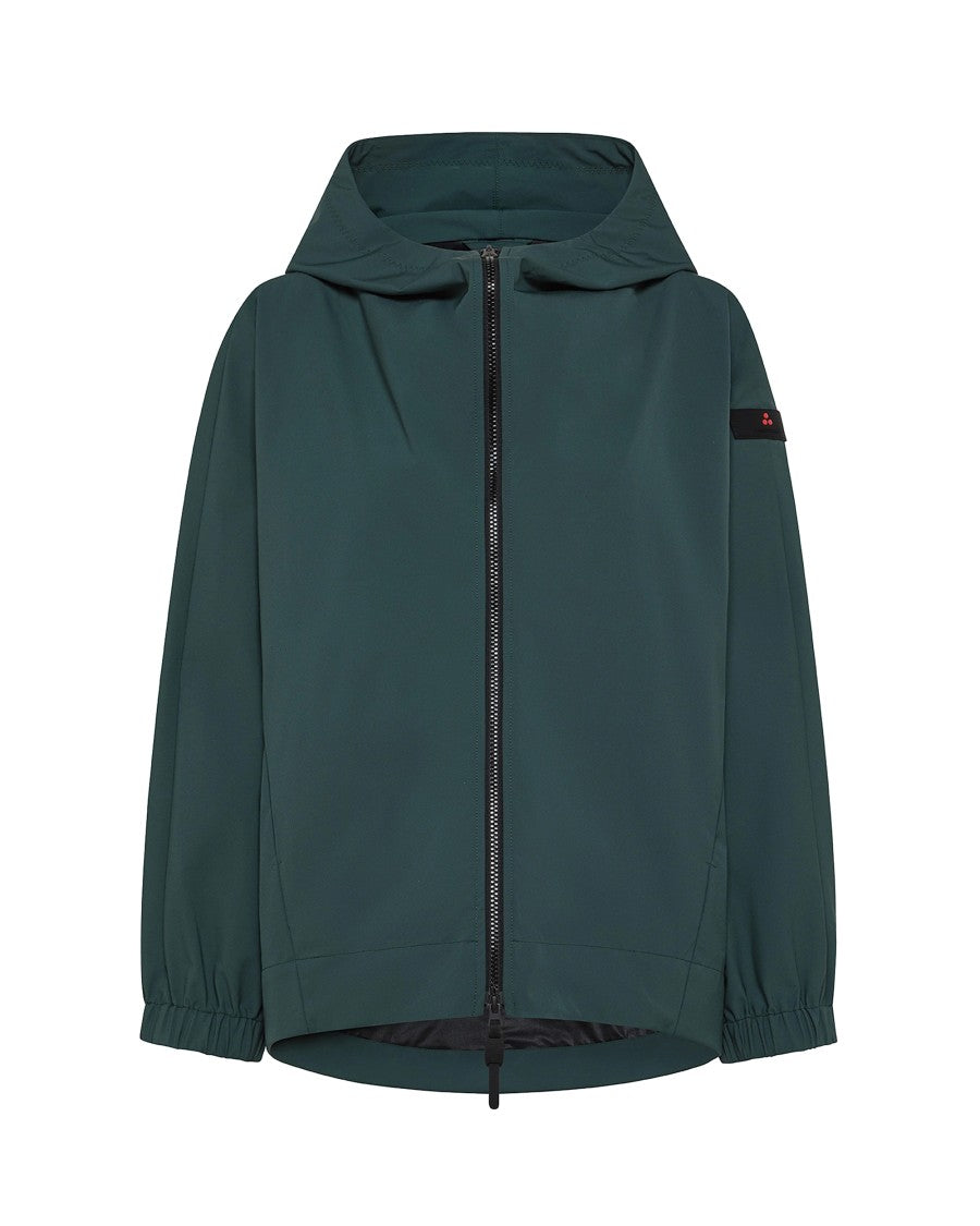 Peuterey Short Green Windbreaker Jacket