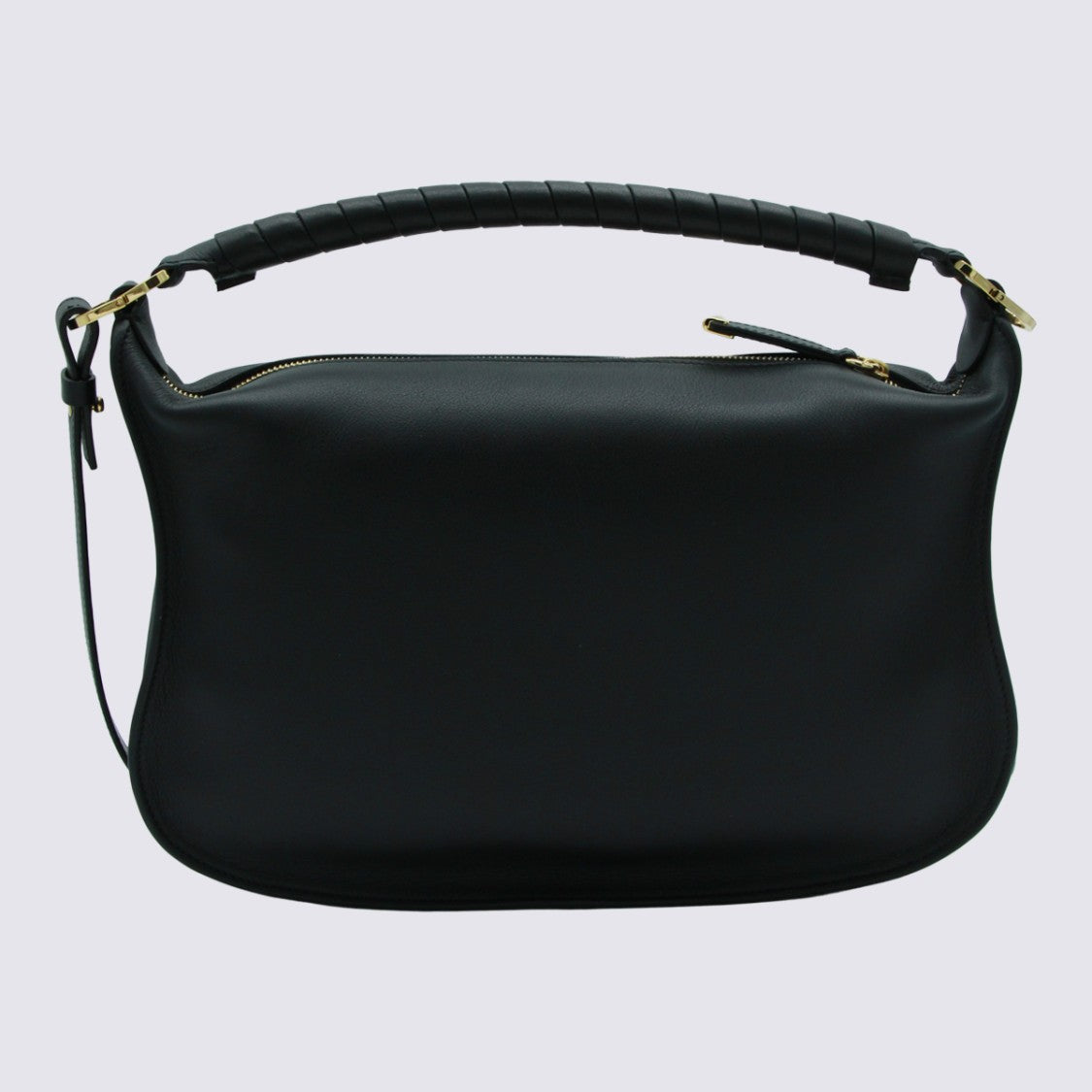 Chloé Structured Handbag With Curved Silhouette And Gold-Tone Accents