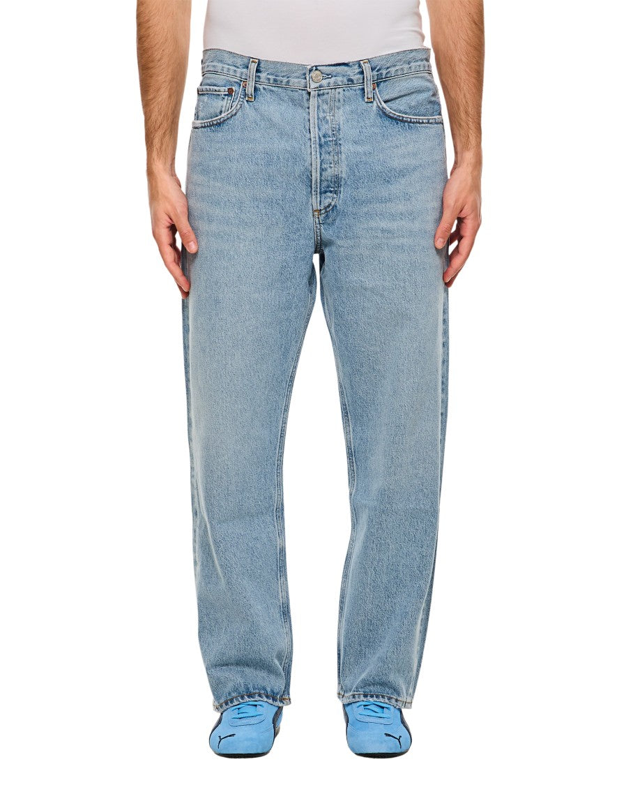 Agolde Light Blue Denim 90'S Jeans