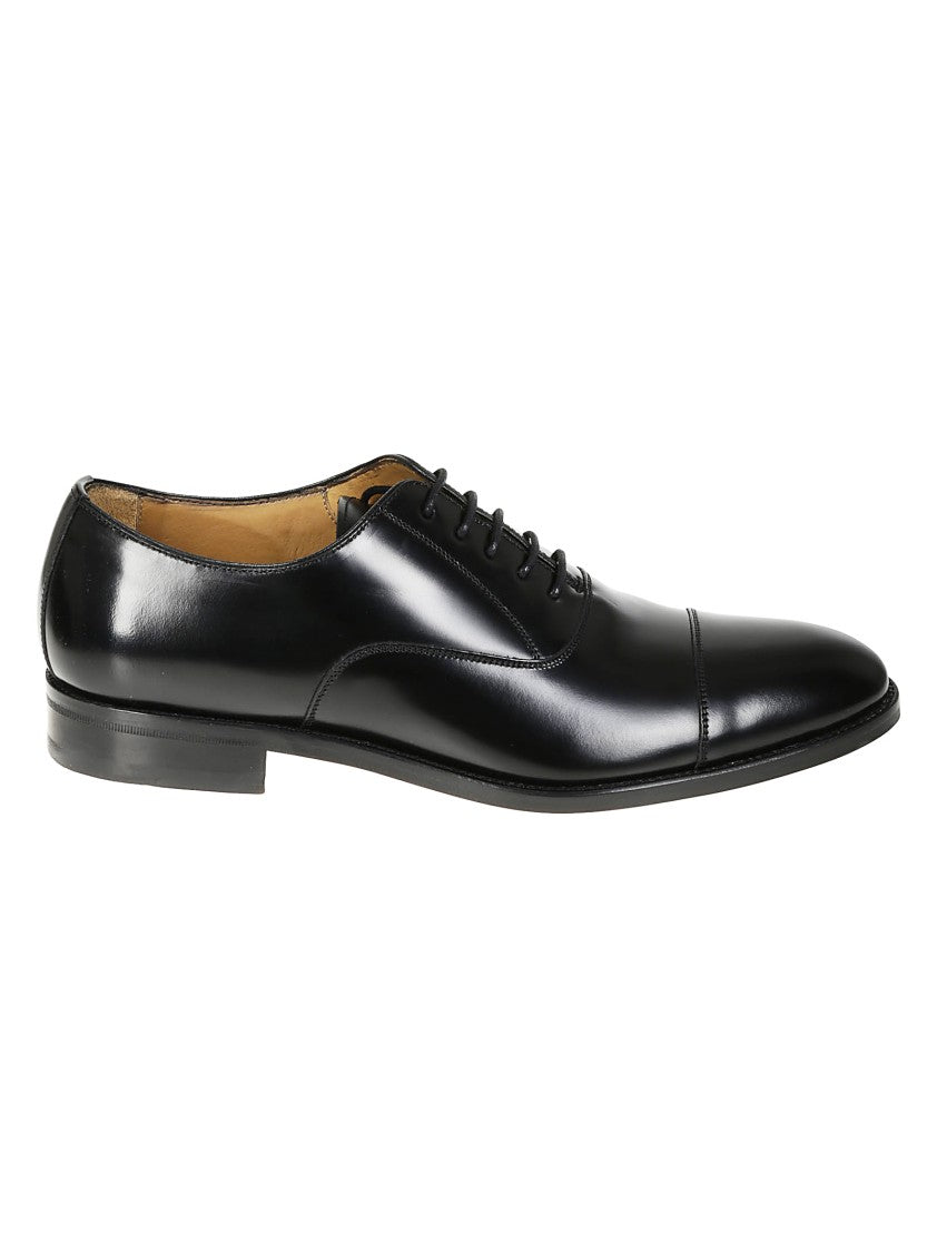 Berwick Black Calfskin Berwick Moccasin With Polished Finish