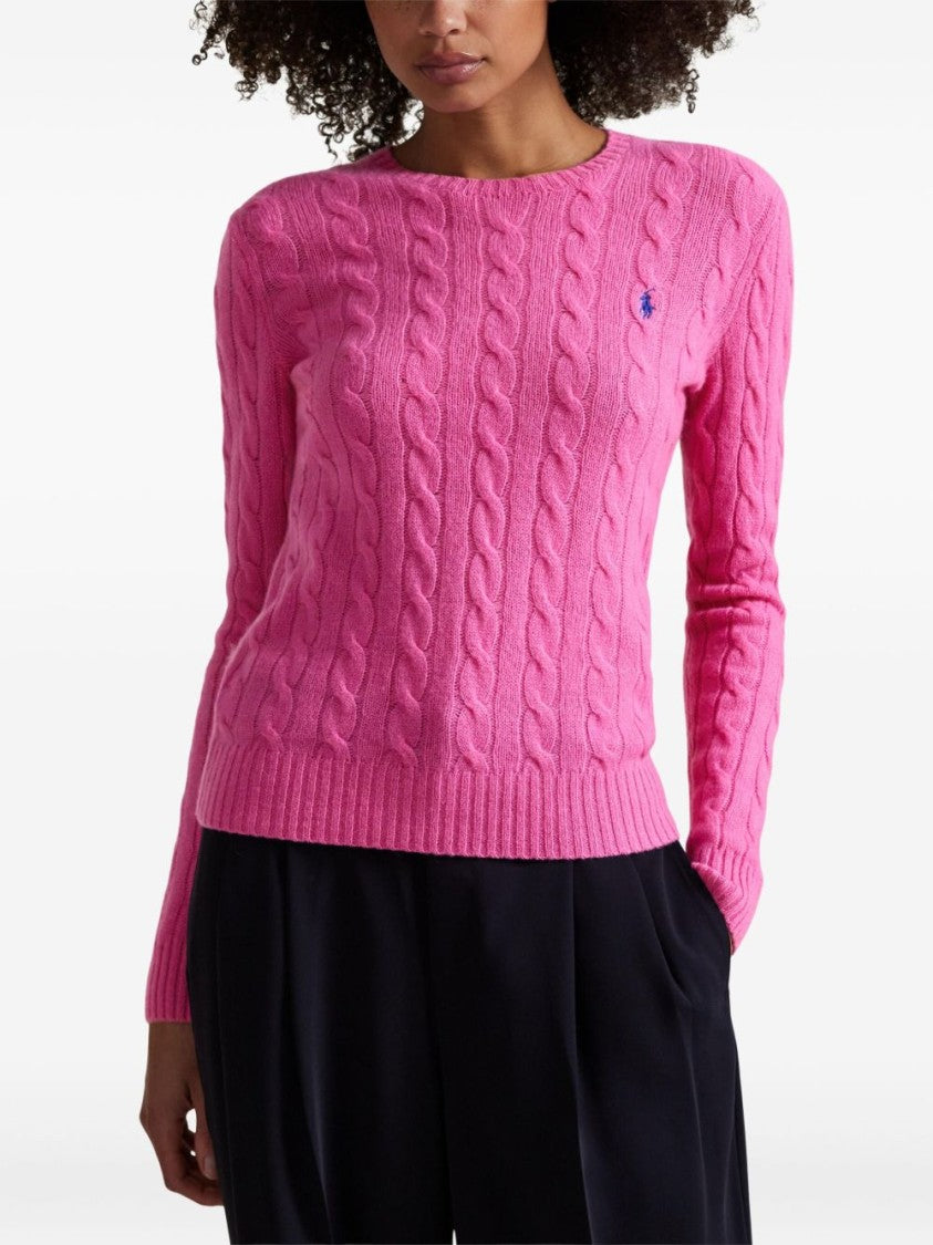Polo Ralph Lauren Cable-Knit Sweater With Ribbed Detailing