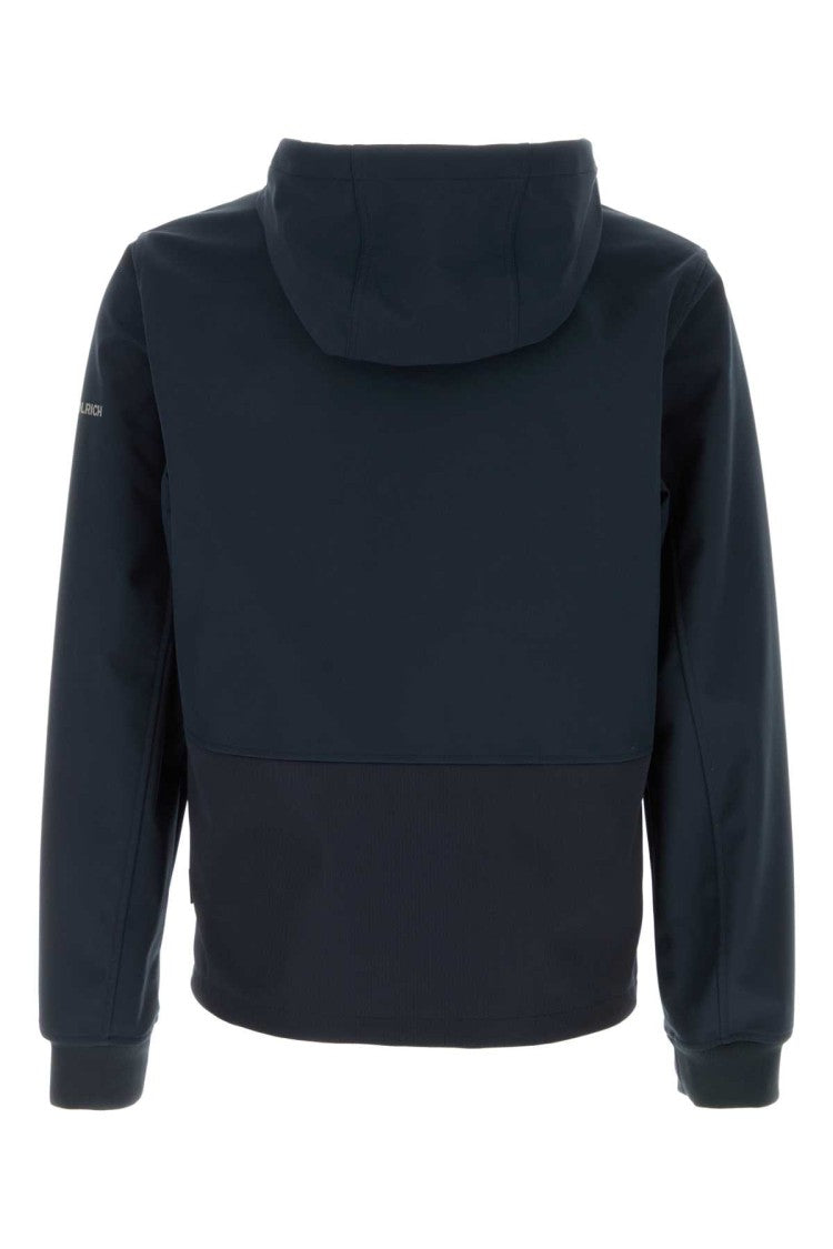 Woolrich Navy Blue Stretch Polyester Jacket
