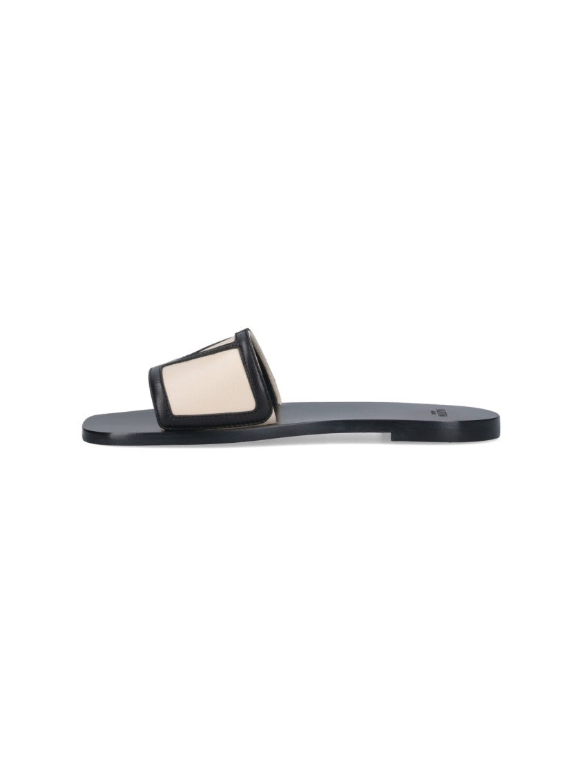 Valentino Garavani Superstar' Slide Sandals – Black