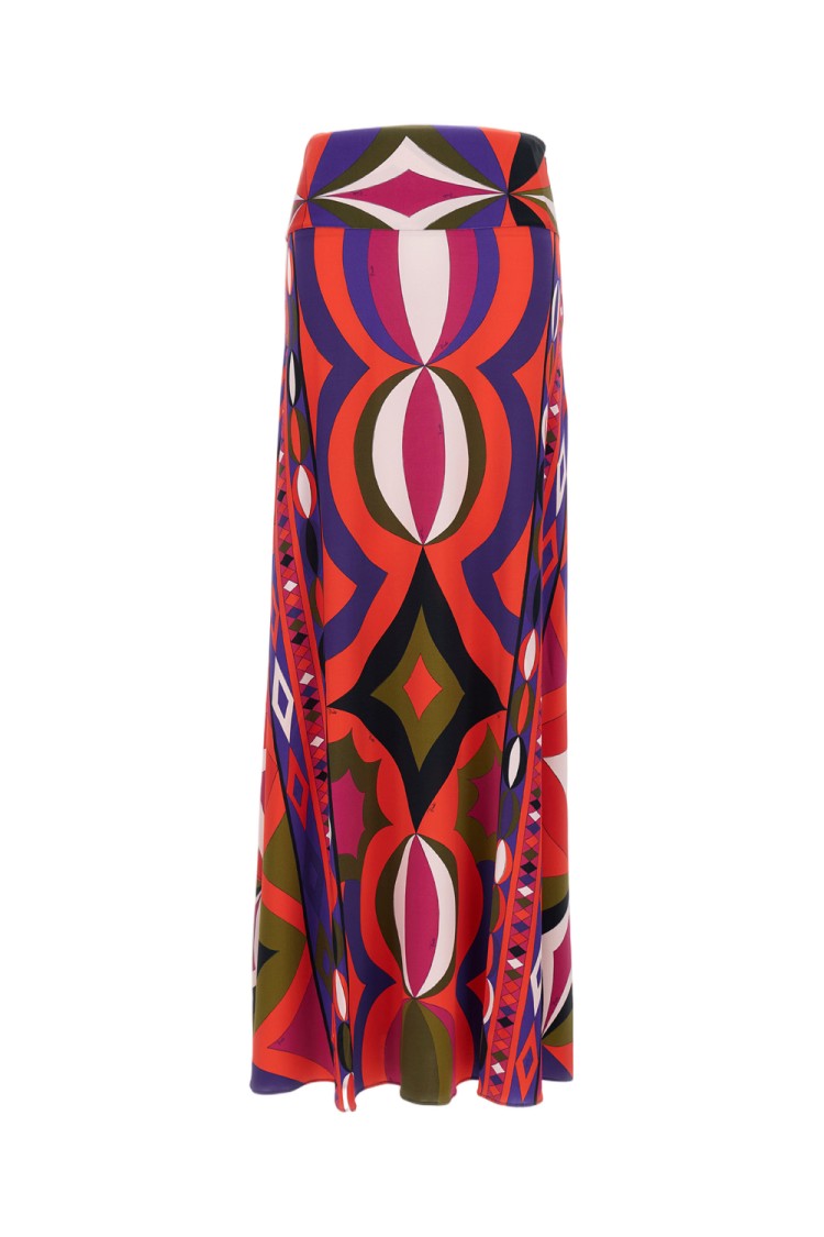 Emilio Pucci Satin Jersey Skirt
