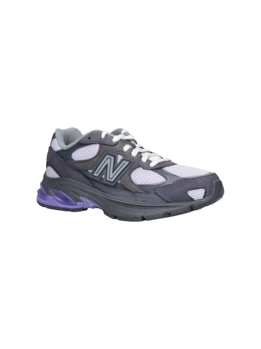 New Balance Grey 2010 Suede Contrast Detail Sneakers