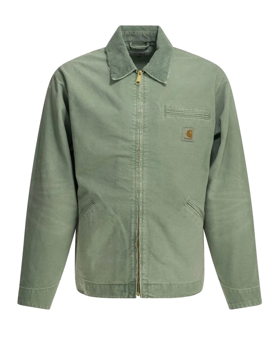 Carhartt Wip Shady Green Og Detroit Velvet Collar Jacket