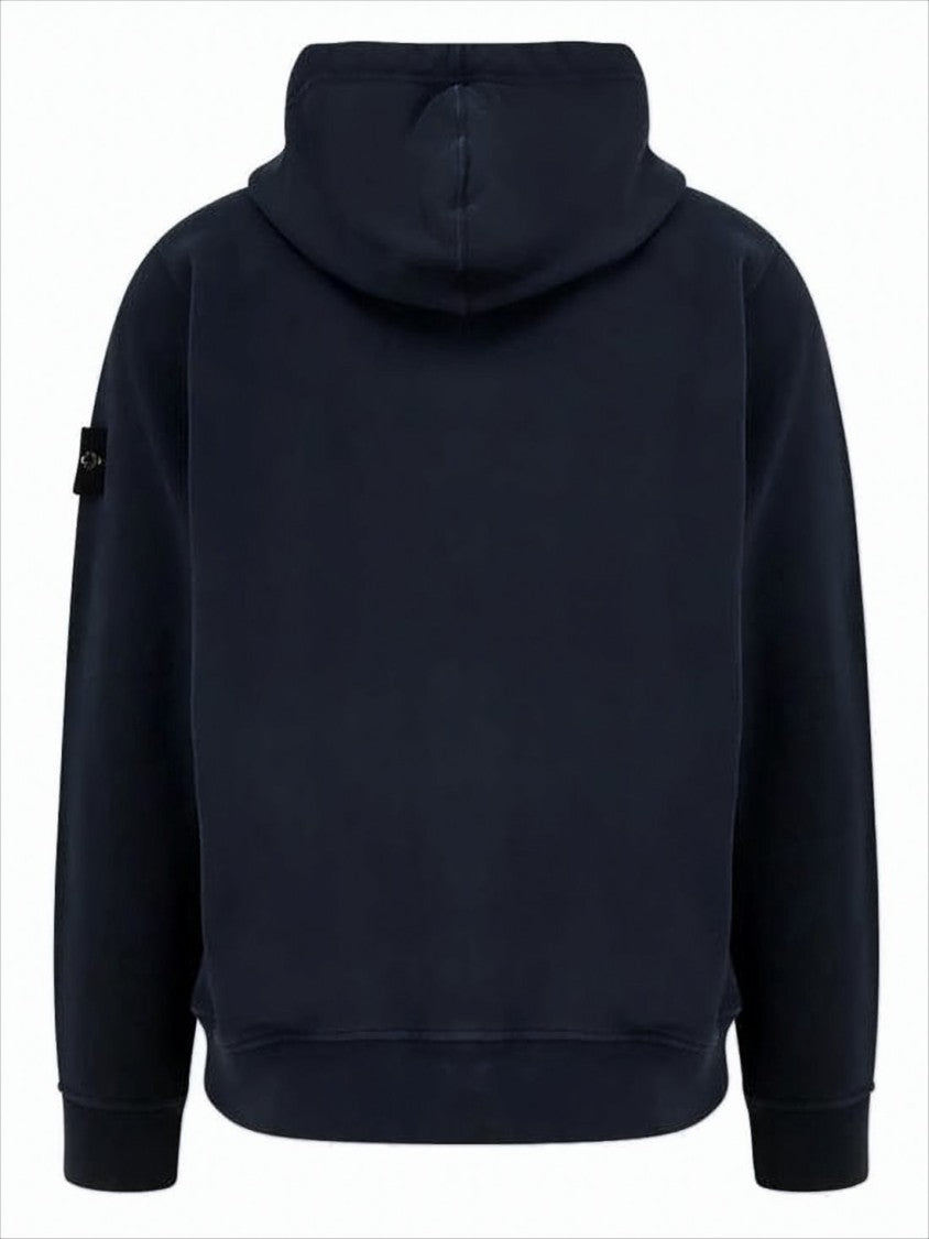 Stone Island Zip-Up Hoodie Crafted