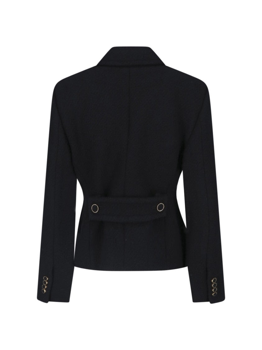 Chloé Tailored Cropped Jacket With Structured Collar