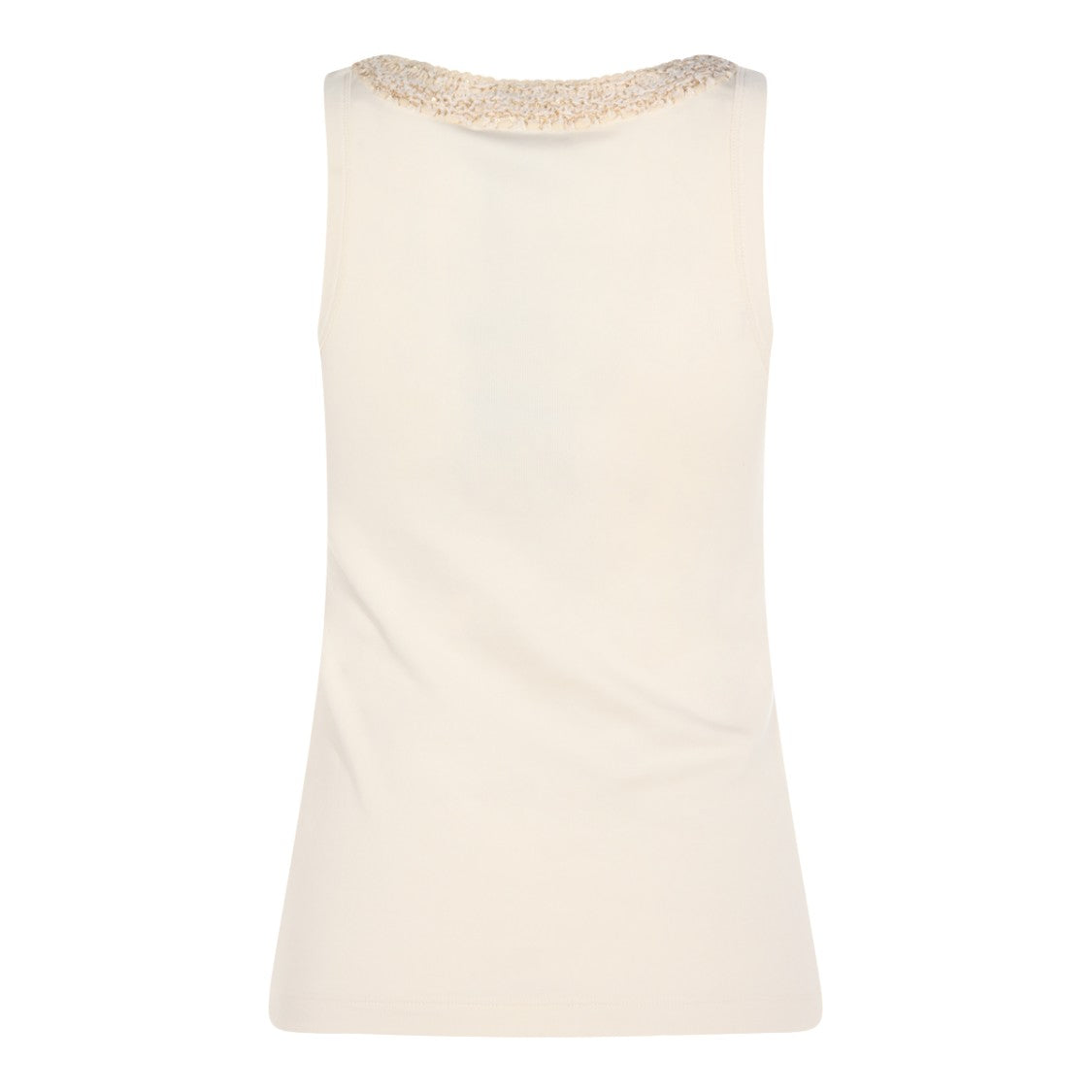 Fabiana Filippi White Cotton Top