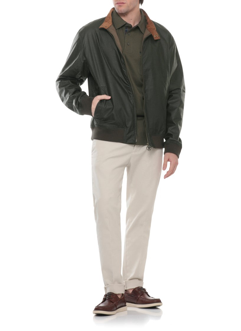 Barbour Green Lightweight Royston Cotton Jacket