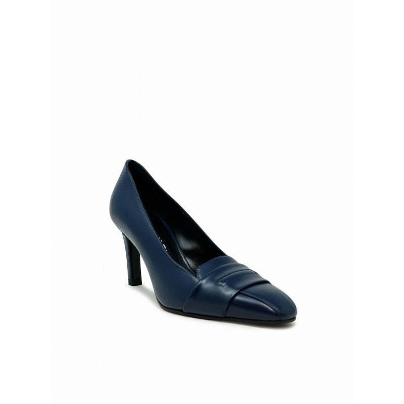 Lella Baldi Lt2473sb Laredo Navy Leather Pumps