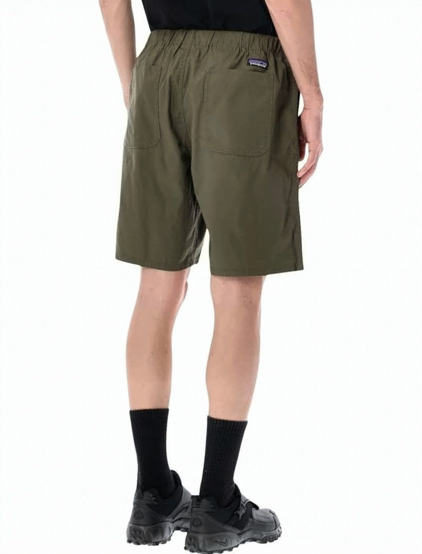 Patagonia Minimalist Green Shorts With Adjustable Waistband